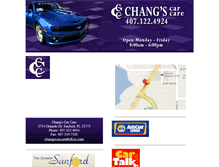 Tablet Screenshot of changscarcare.com
